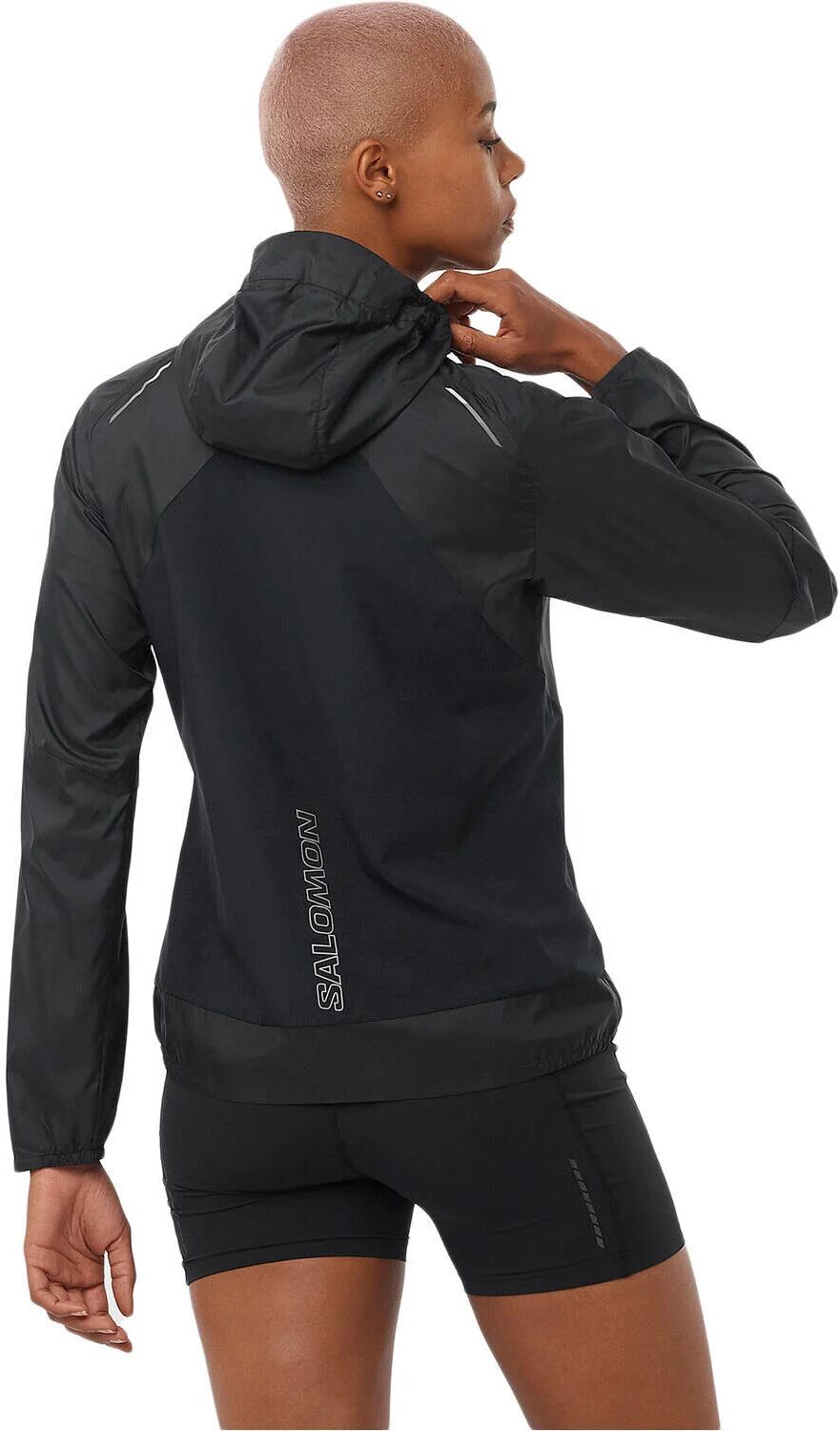 Salomon bonatti cross CHAQUETA TRAIL RUNNING MUJER Negro (XS)