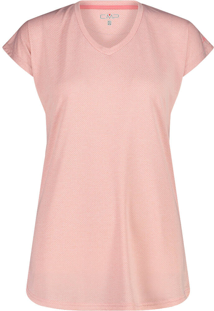 Cmp woman t-shirt camiseta montaña manga corta mujer Rosa (44)