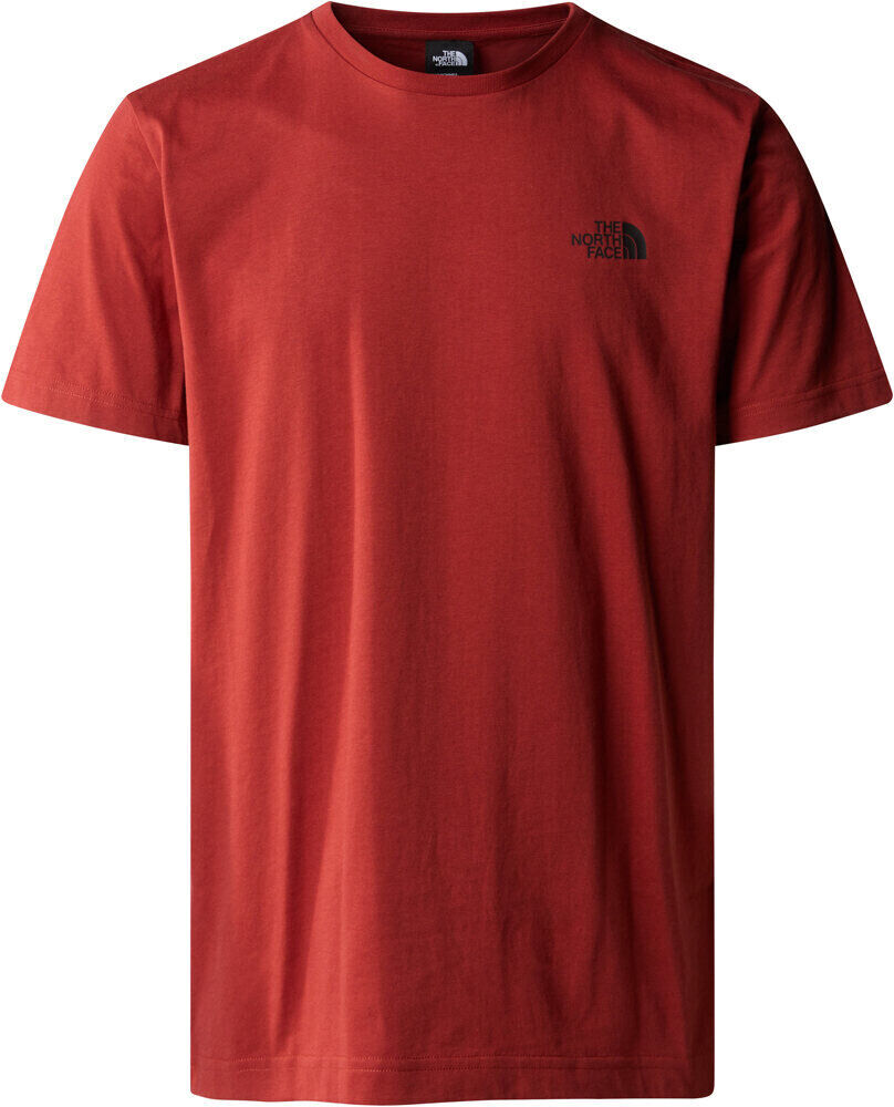 The North Face simple dome camiseta manga corta hombre Rojo (L)