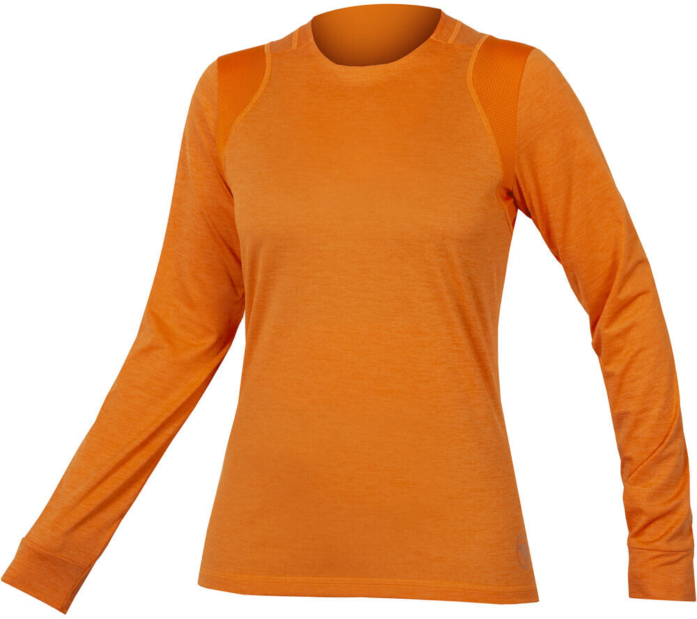 Endura camiseta singletrack m/l de mujer camiseta ciclismo mujer Naranja (L)