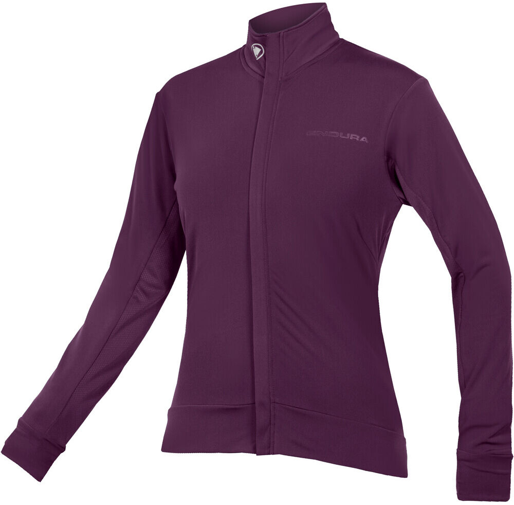 Endura maillot xtract roubaix de mujer maillot manga larga mujer Granate (L)