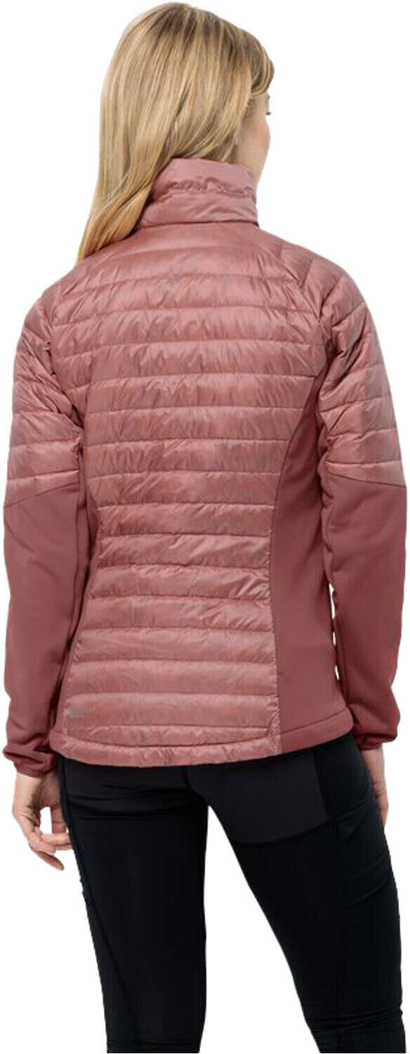 Jack Wolfskin nebelhorn down hybrid chaqueta outdoor mujer Morado