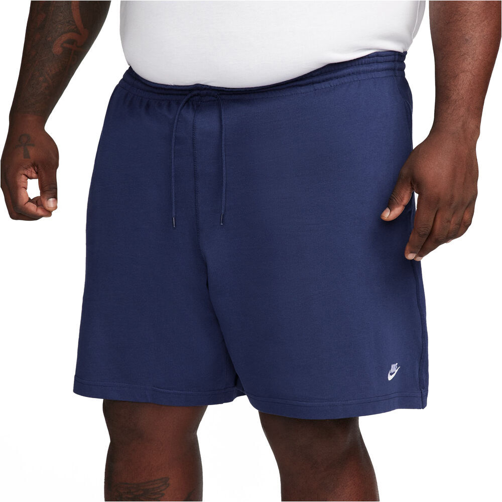 Nike club knit bermudas hombre Marino (S)