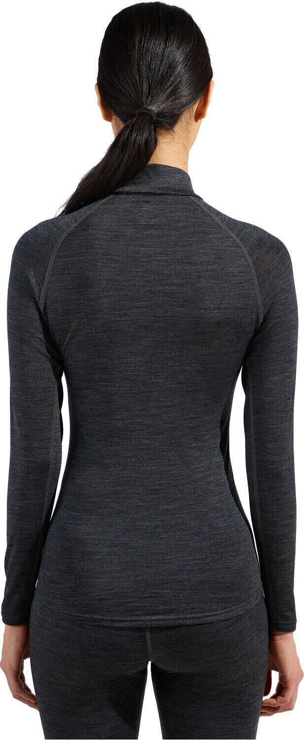 Odlo natural camiseta térmica manga larga mujer Gris (M)