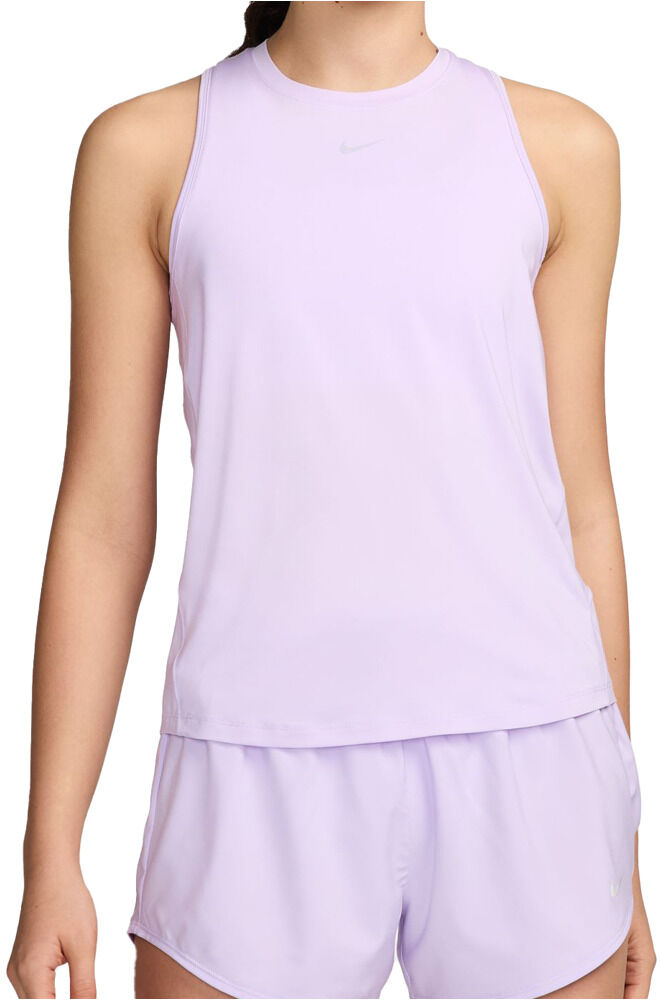 Nike dri-fit one classic camiseta entrenamiento manga corta mujer Morado