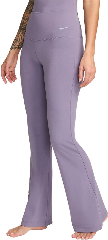 Nike dri-fit zenvy pantalones y mallas largas fitness mujer Morado (S)