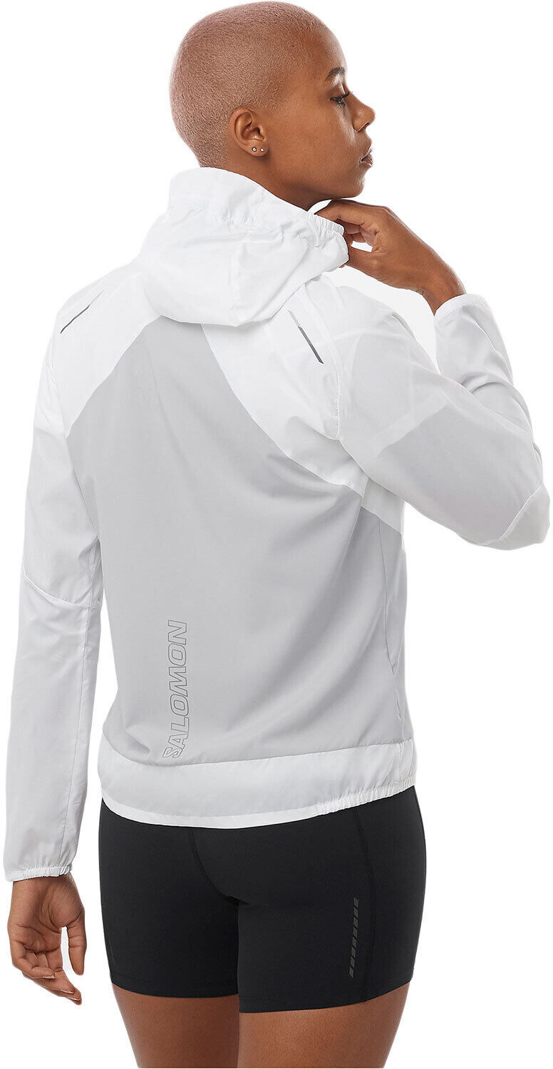 Salomon bonatti cross CHAQUETA TRAIL RUNNING MUJER Blanco (XS)