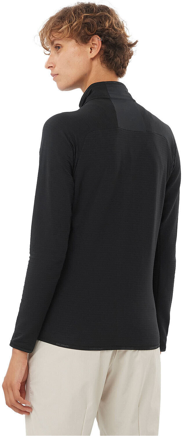 Salomon essential ltwarm forro polar mujer Negro (XL)