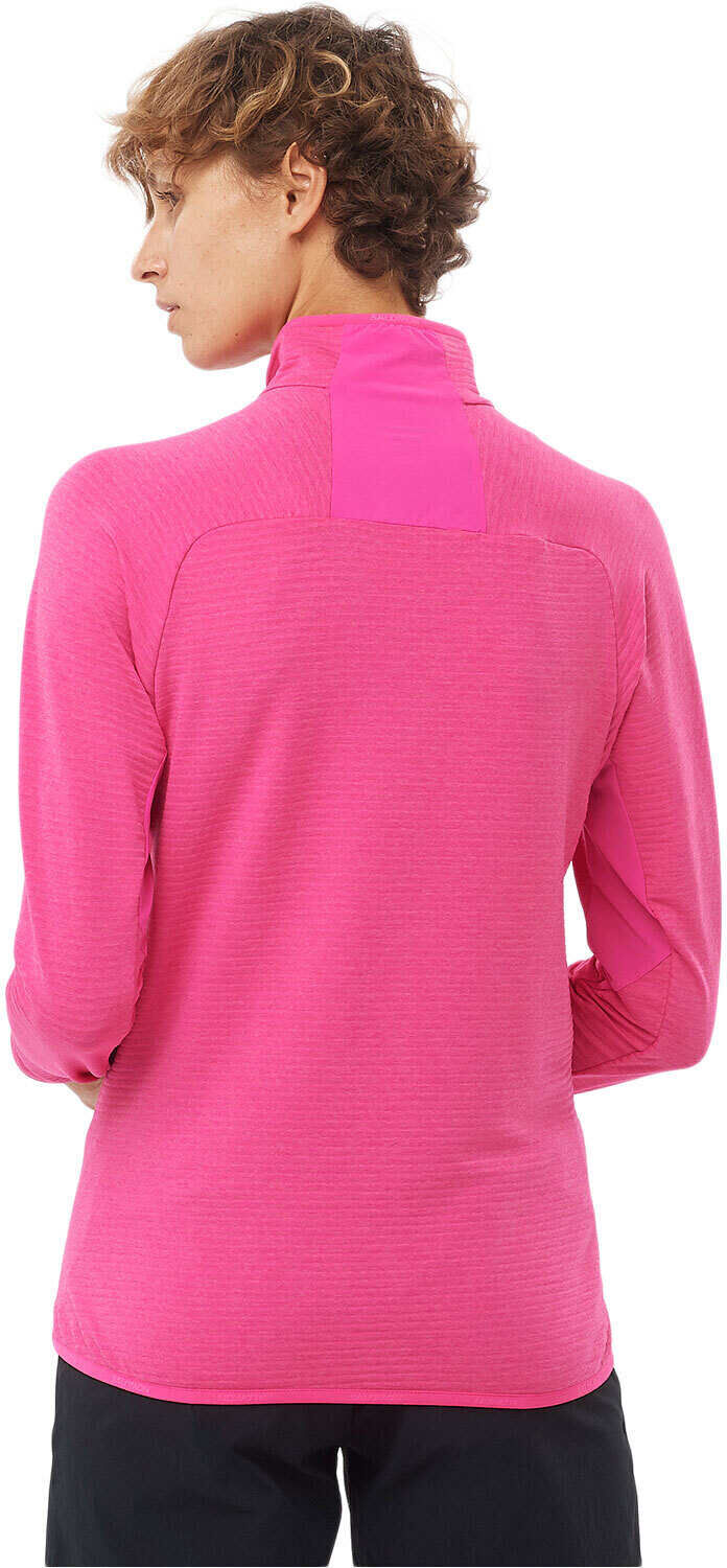 Salomon essential ltwarm hz forro polar mujer Rosa (XS)