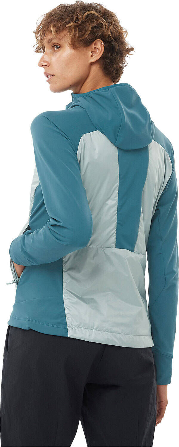 Salomon elixir hybrid chaqueta outdoor mujer Gris (M)