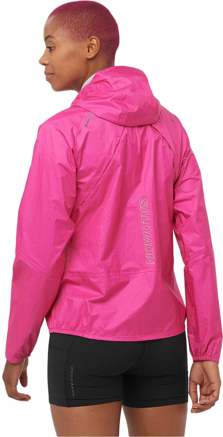 Salomon bonatti waterproof CHAQUETA TRAIL RUNNING MUJER Rosa (XL)