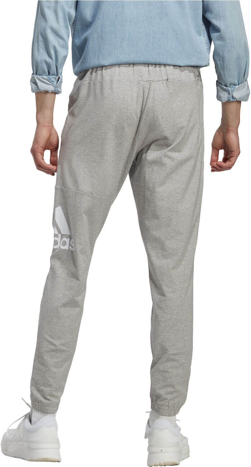 Adidas essentials logo pantalón hombre Gris (XXL)