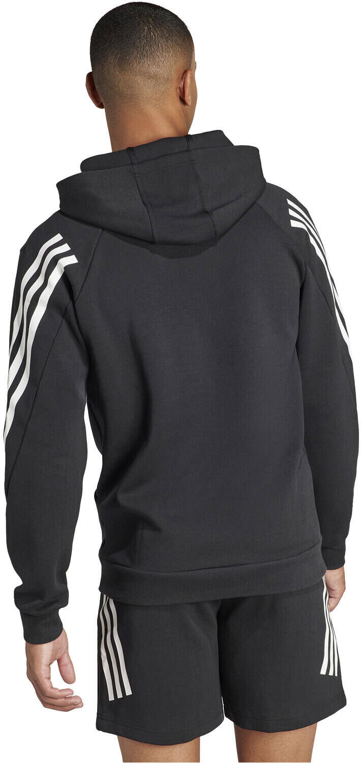 Adidas future icons 3 stripes sudadera hombre Negro (M)