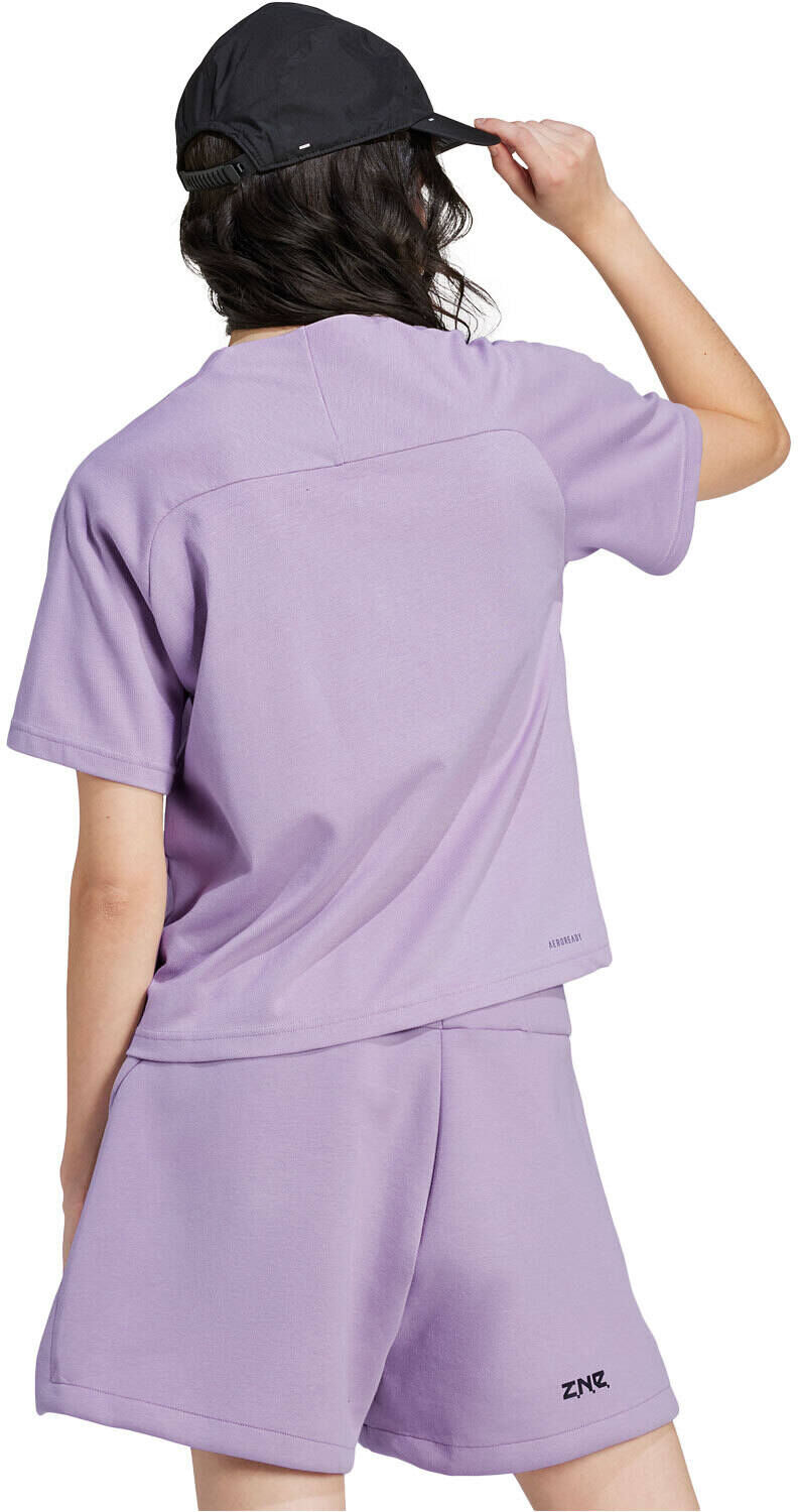 Adidas zne camiseta manga corta mujer Morado (XXL)