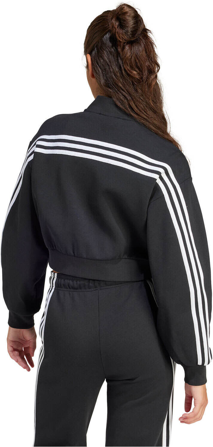 Adidas future icons 3 stripes sudadera mujer Negro (XXS)