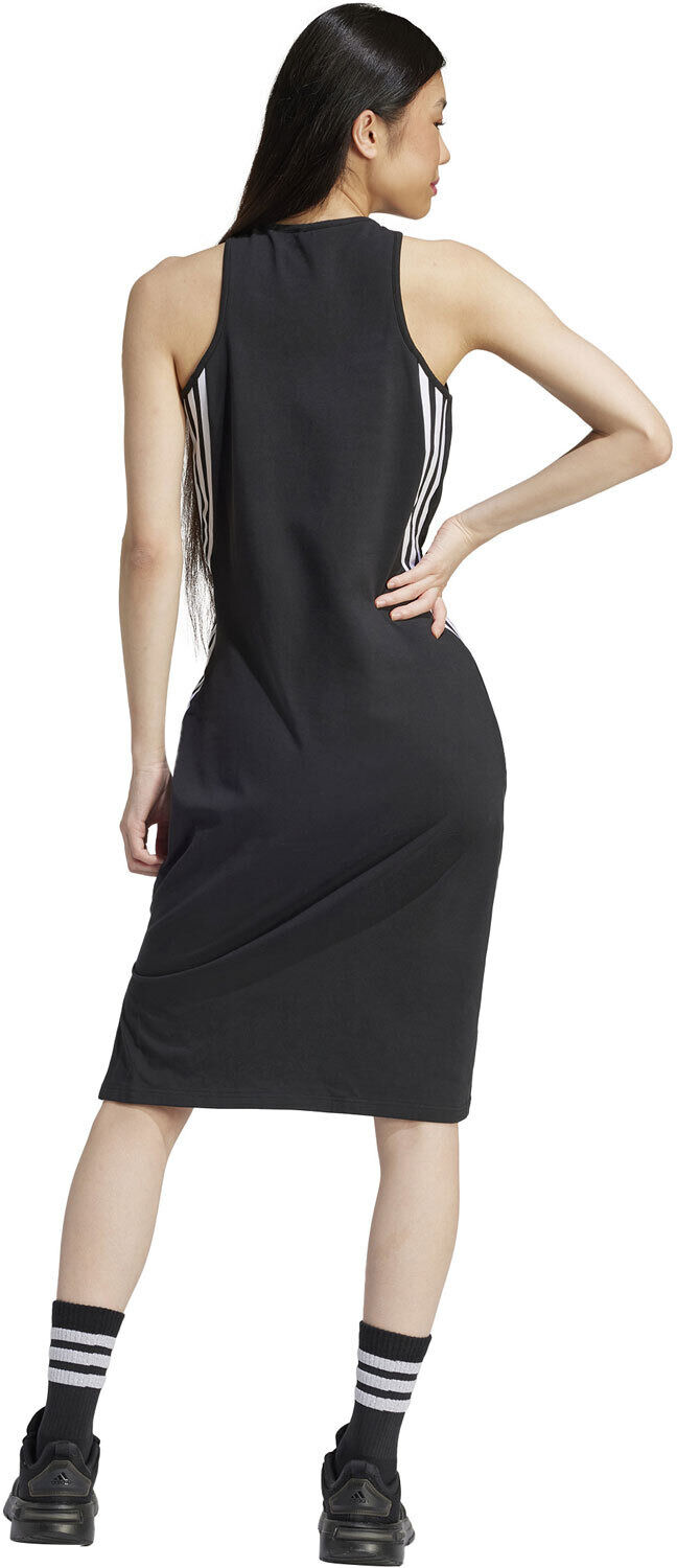 Adidas future icons 3 stripes vestidos mujer Negro (XXL)