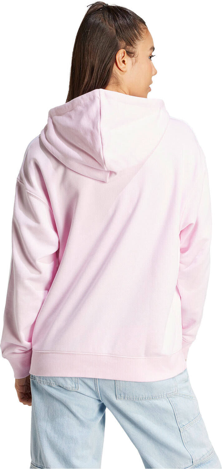 Adidas 3 stripes sudadera mujer Rosa (S)