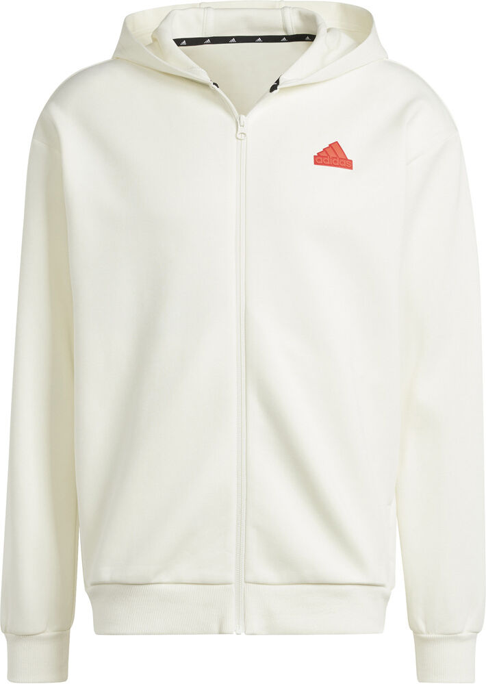 Adidas future icons badge of sports sudadera hombre Blanco (S)