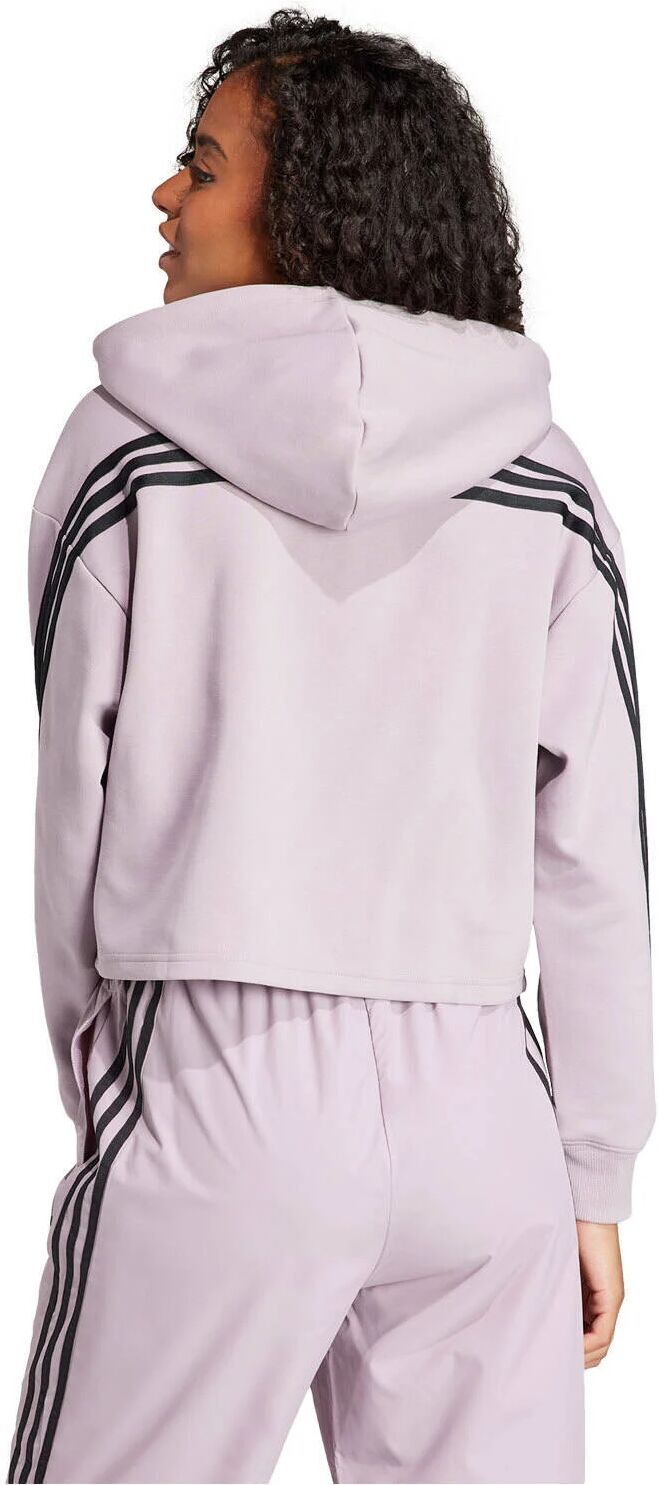 Adidas future icons 3 stripes sudadera mujer Morado (XL)