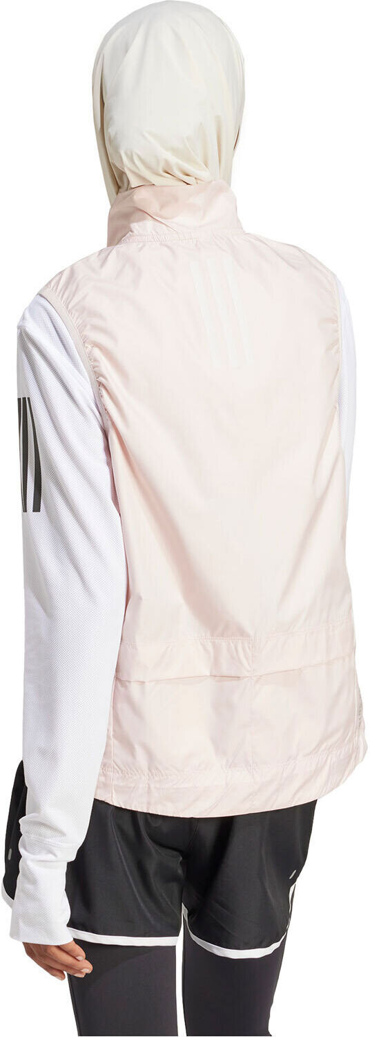 Adidas own the ruan CHAQUETA RUNNING MUJER Rosa (L)