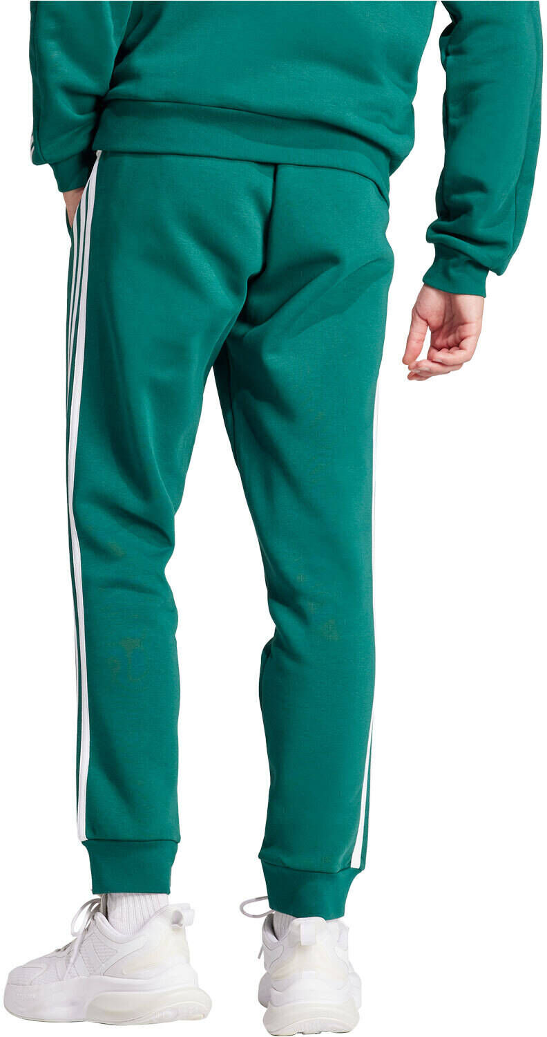 Adidas 3 stripes pantalón hombre Verde (XL)