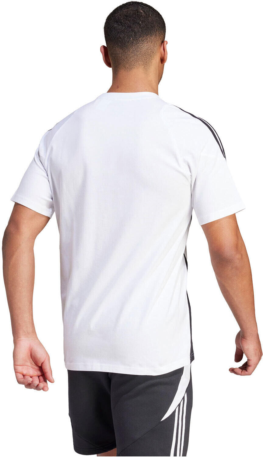 Adidas tiro 24 camisetas fútbol manga corta Blanco (XS)