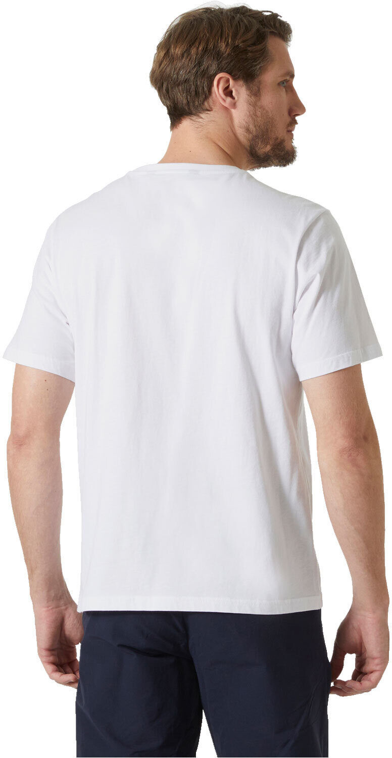 Helly Hansen hh logo t-shirt 20 camiseta manga corta hombre Blanco (S)