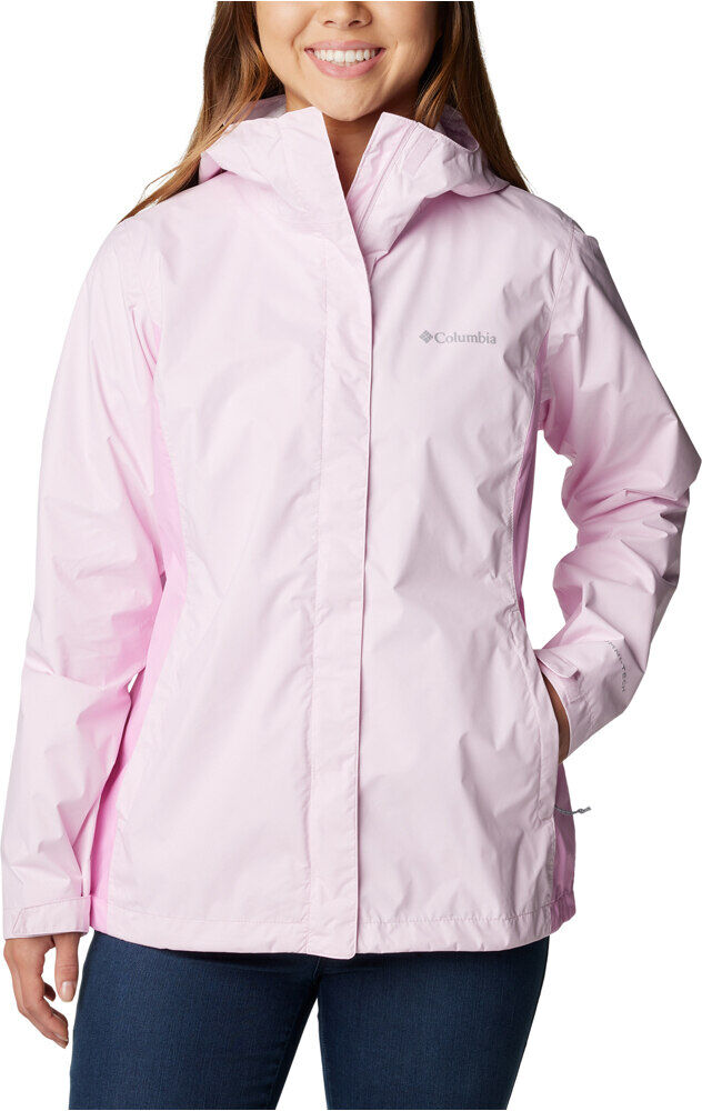 Columbia arcadia ii chaqueta impermeable mujer Rojo (L)