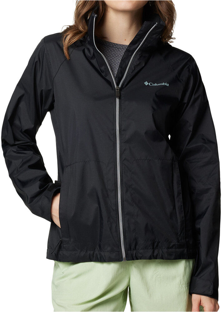 Columbia switchback iii chaqueta impermeable mujer Negro (XL)