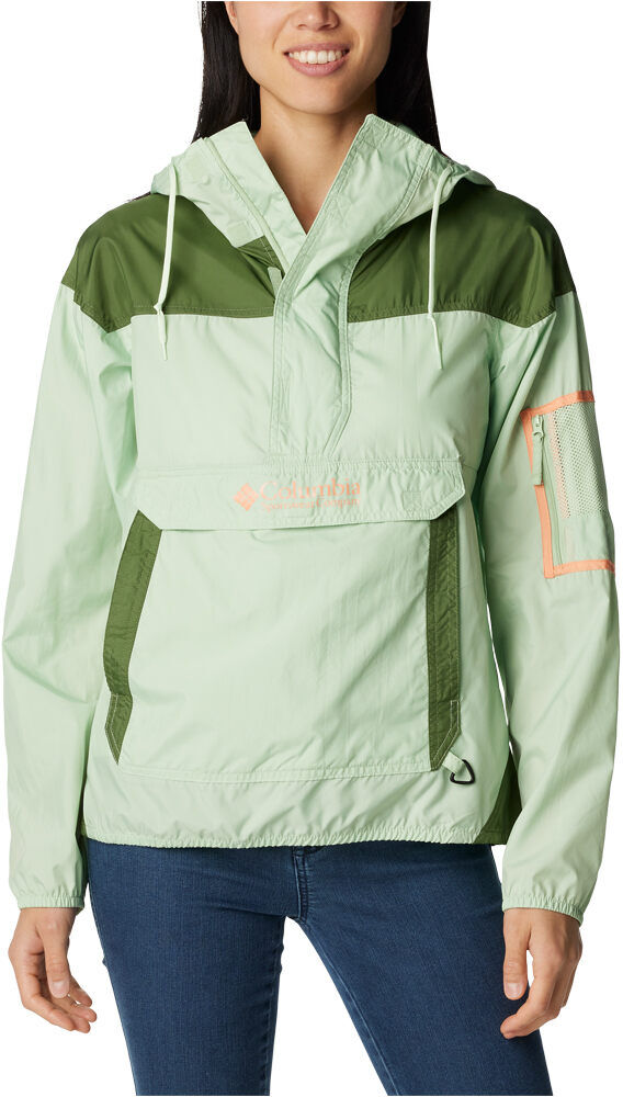 Columbia challenger chaqueta softshell mujer Verde (XL)