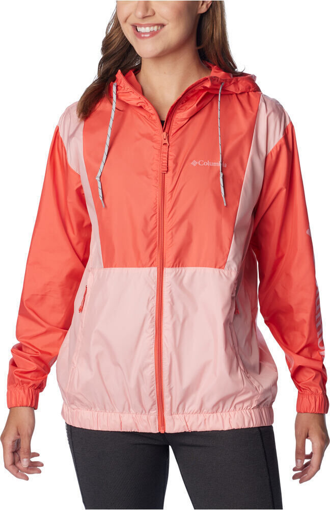 Columbia lily basin chaqueta softshell mujer Rojo (XL)