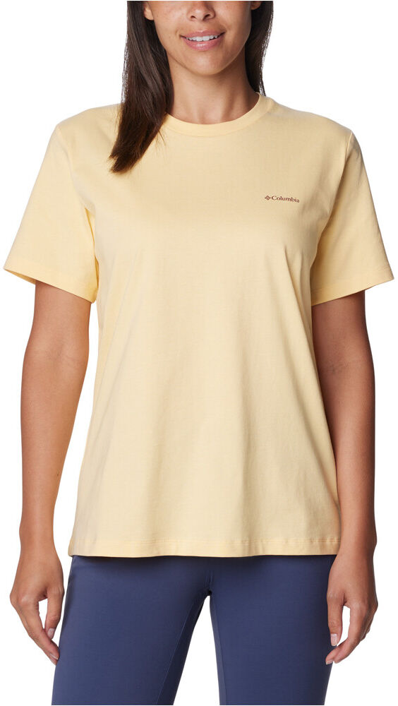 Columbia boundless beauty camiseta montaña manga corta mujer Amarillo (XL)