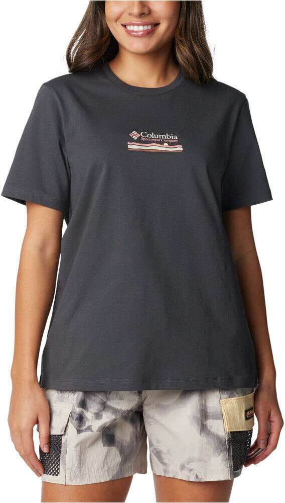 Columbia boundless beauty camiseta montaña manga corta mujer Negro (M)