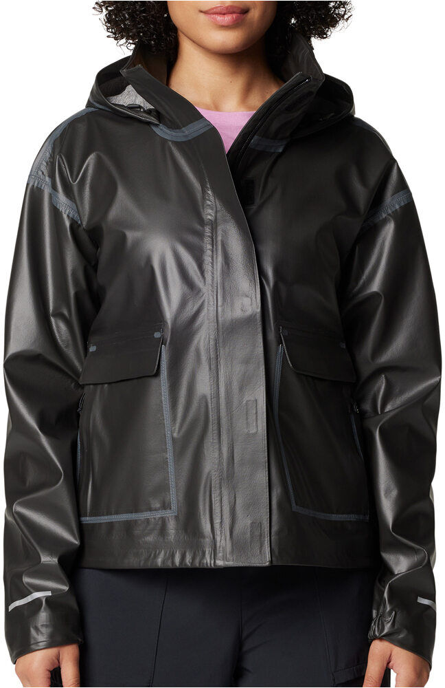 Columbia outdry extreme boundless chaqueta impermeable mujer Negro (XS)