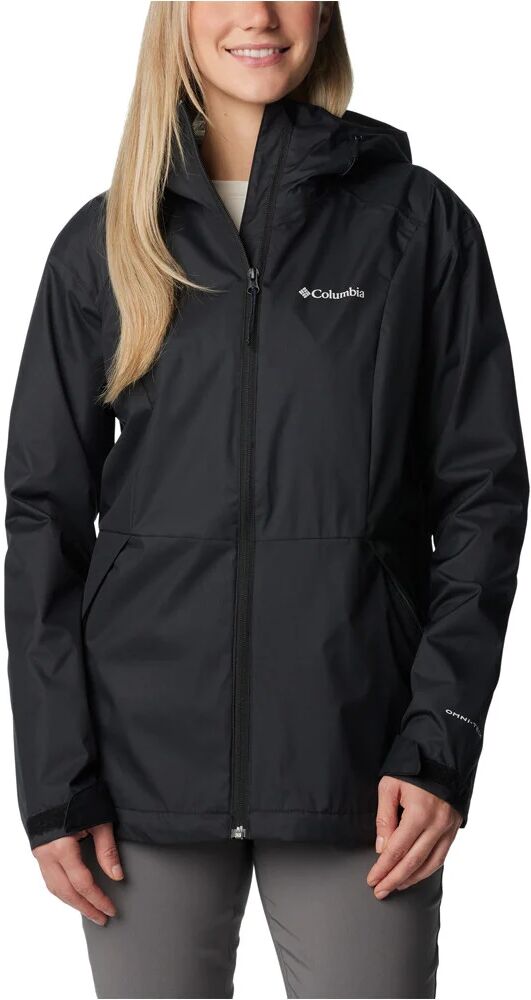 Columbia inner limits iii chaqueta impermeable mujer Negro (XL)