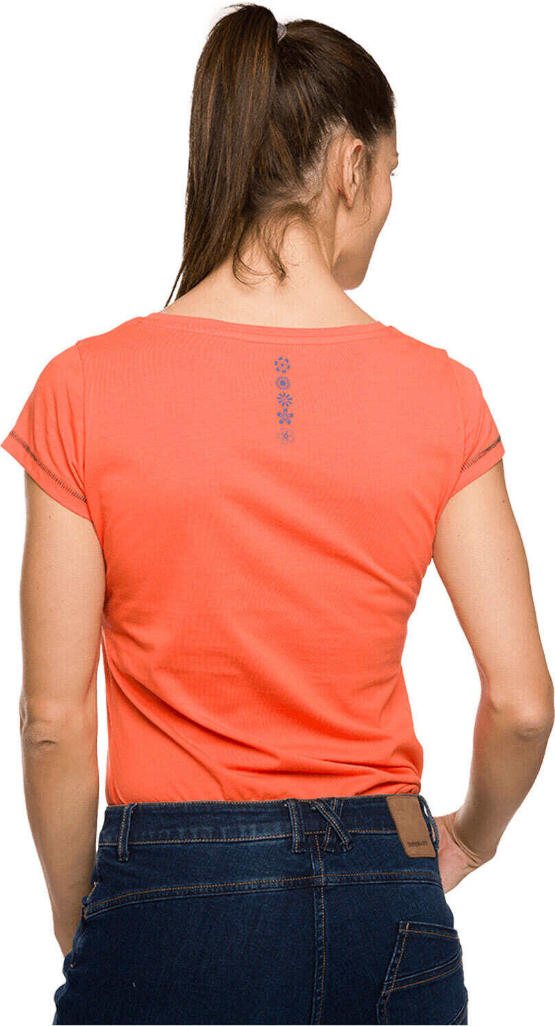 Trango keys camiseta montaña manga corta mujer Naranja (M)