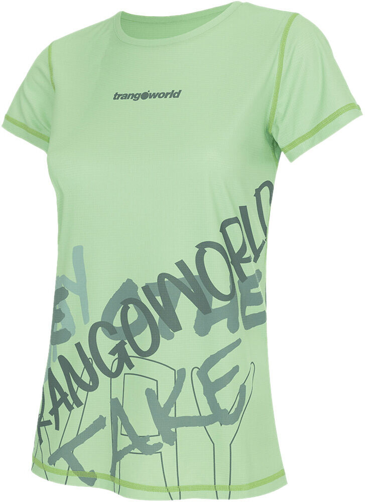 Trango laurel camiseta entrenamiento manga corta mujer Verde (L)