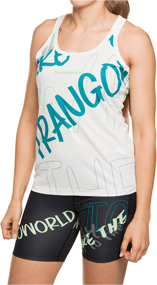 Trango senz camiseta entrenamiento manga corta mujer Blanco (XS)