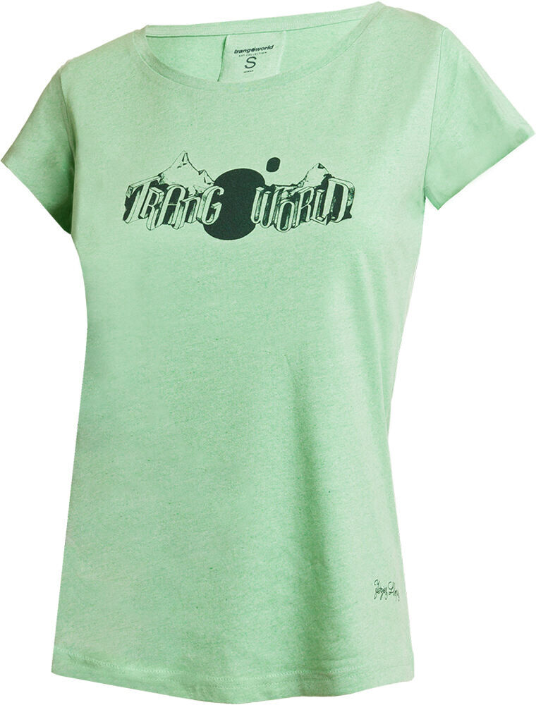 Trango viento camiseta montaña manga corta mujer Verde (M)