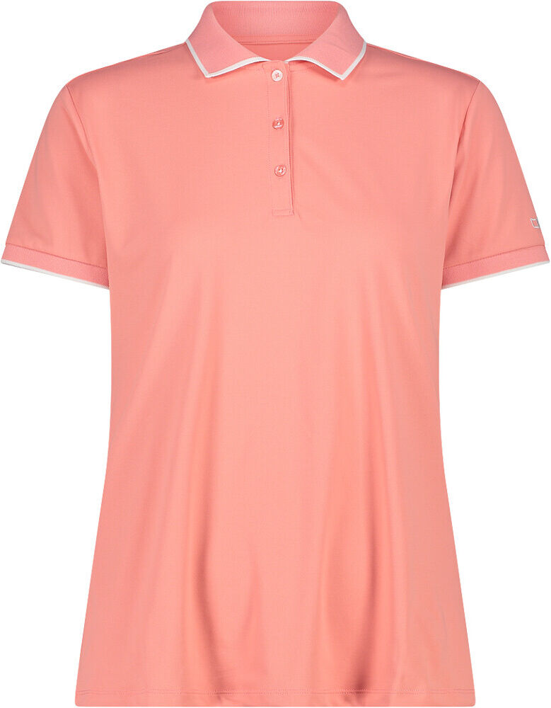 Cmp woman polo camiseta montaña manga corta mujer Rosa (46)