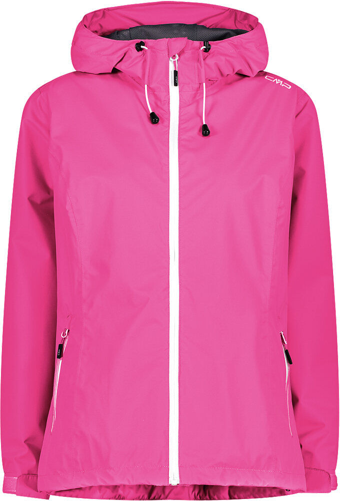 Cmp woman jacket fix hood chaqueta impermeable mujer Rosa (44)