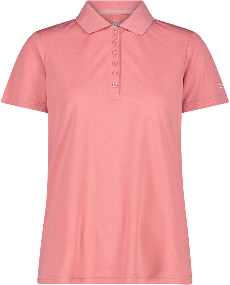 Cmp woman polo camiseta montaña manga corta mujer Rosa (50)