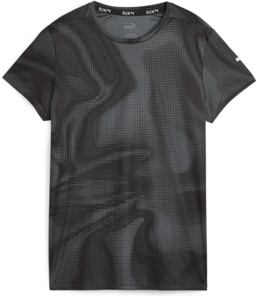 Puma run favorite camiseta entrenamiento manga corta mujer Negro (M)