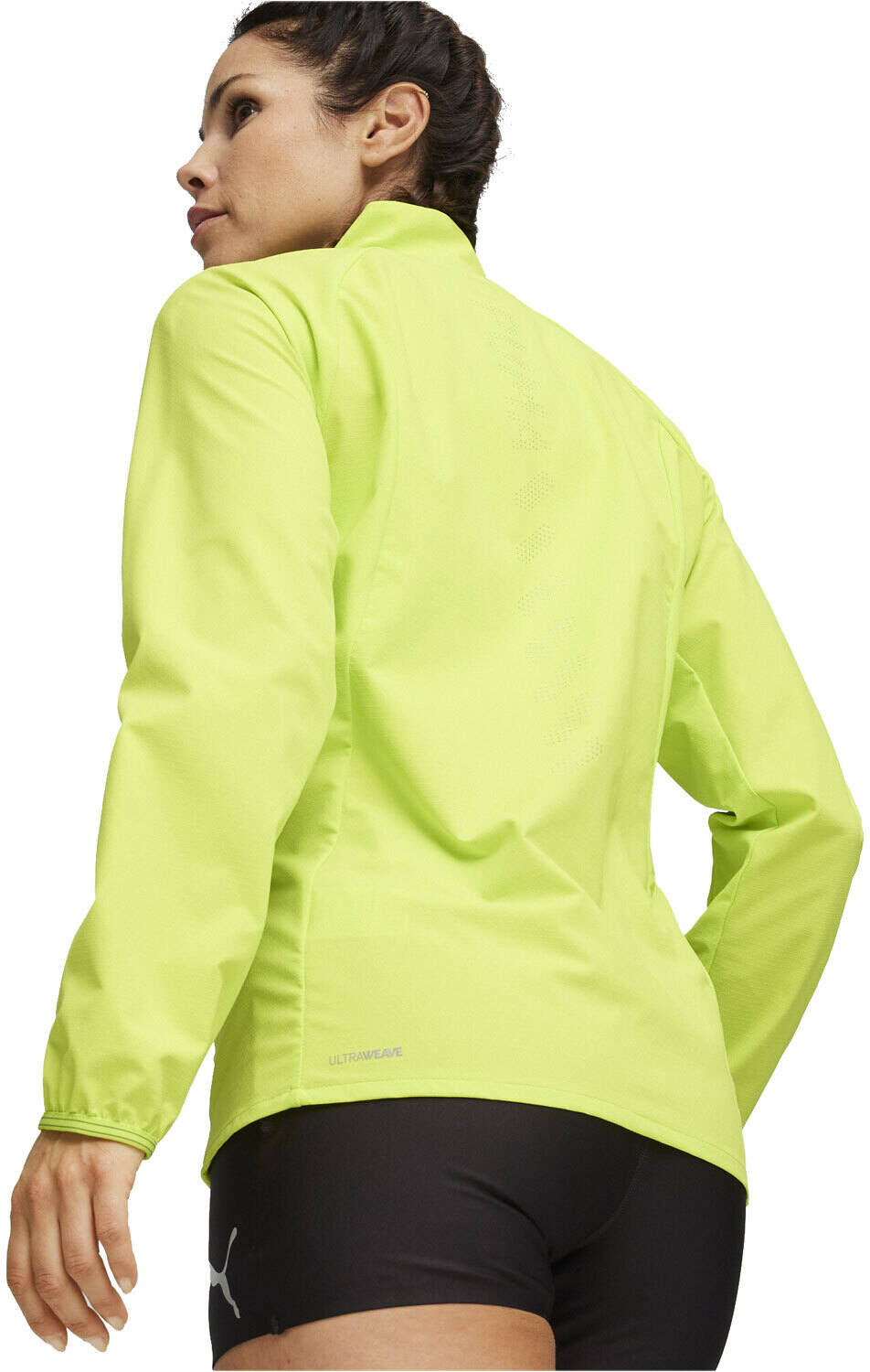 Puma run elite ultraweave CHAQUETA RUNNING MUJER Verde (S)