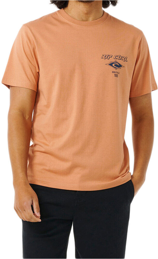 Rip Curl fade out icon camiseta manga corta hombre Naranja (L)