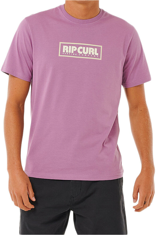 Rip Curl bif mumma icon camiseta manga corta hombre Morado