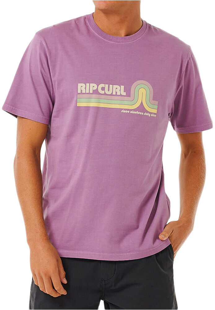 Rip Curl surf revival camiseta manga corta hombre Morado (XL)