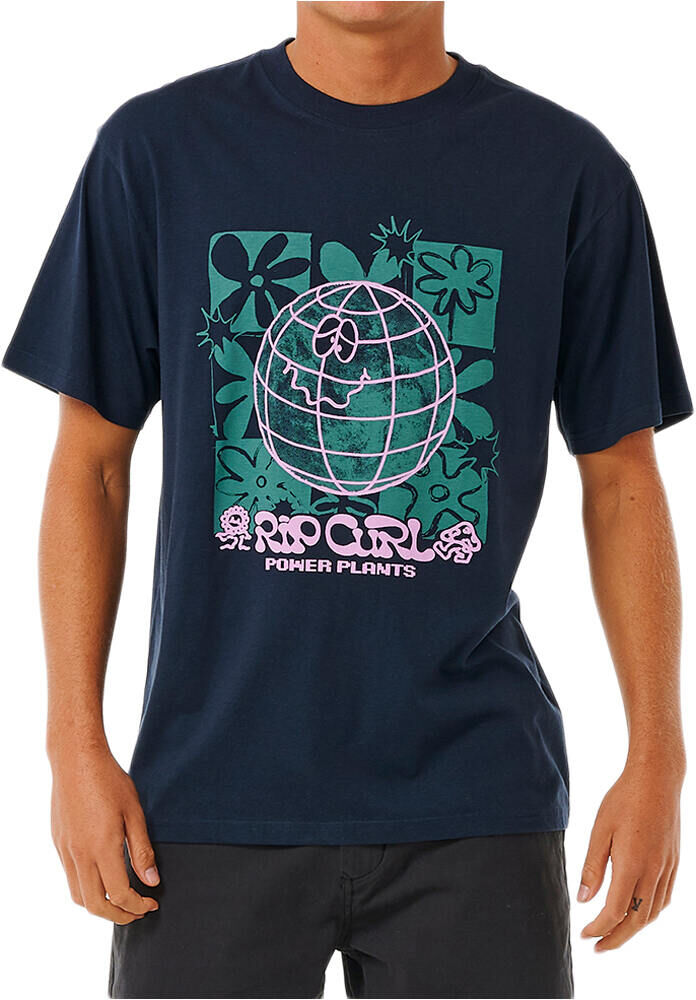 Rip Curl swc earth power camiseta manga corta hombre Marino (L)