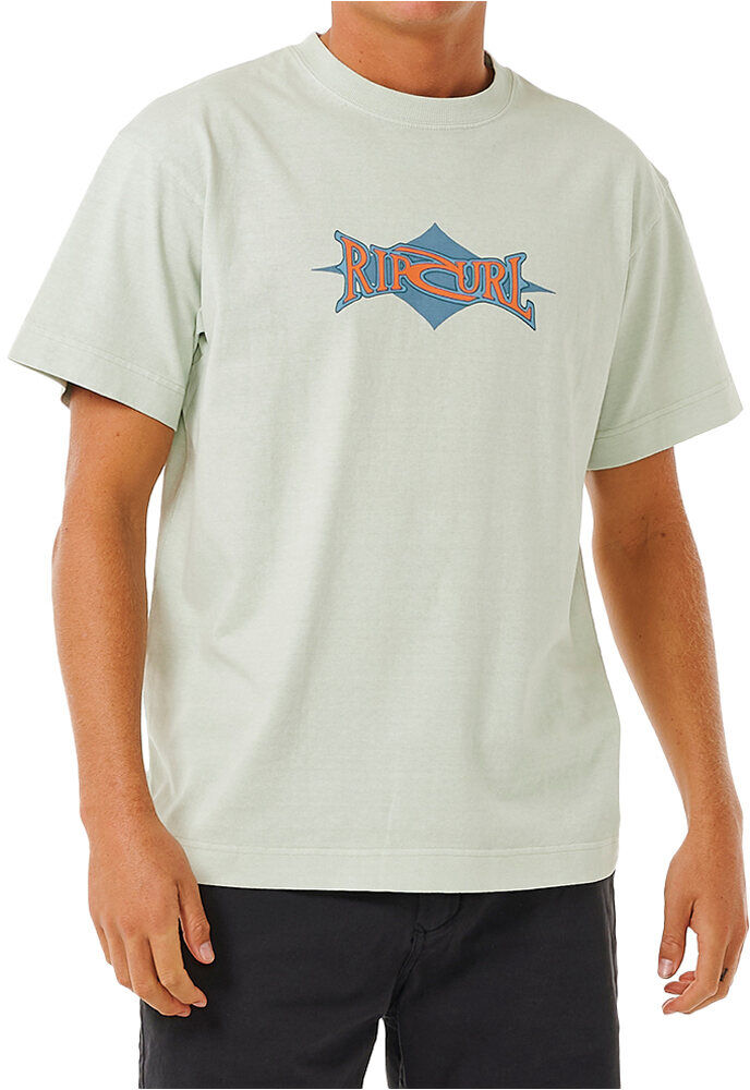 Rip Curl heritage diamond camiseta manga corta hombre Verde (M)