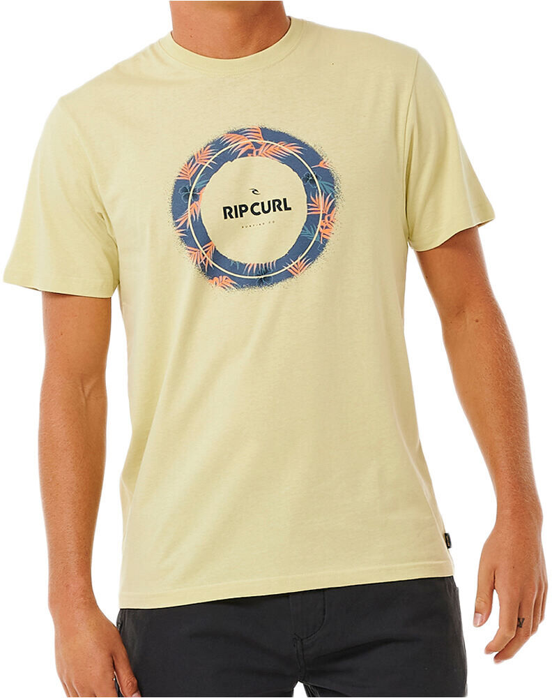 Rip Curl fill me up camiseta manga corta hombre Amarillo (M)